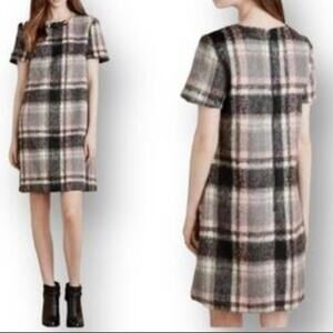 Line + Dot Brushed‎ Flannel Dress XS Petite